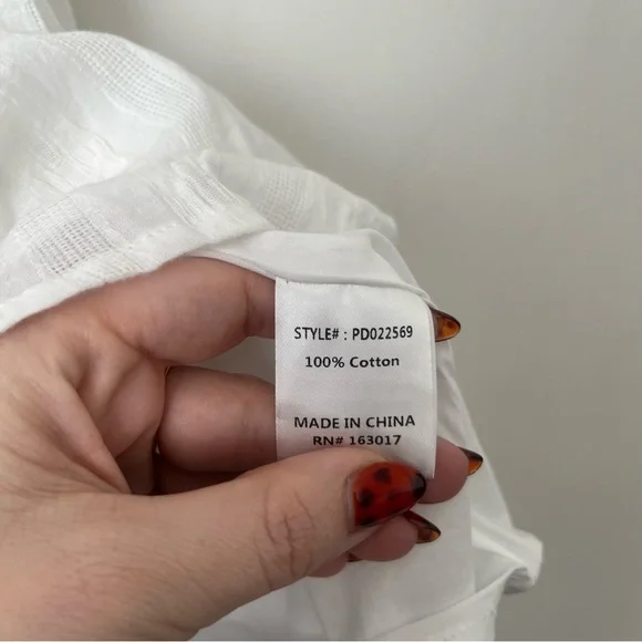 Princess Polly Lorinda White A-line Mini Dress 4 - Picture 9 of 10